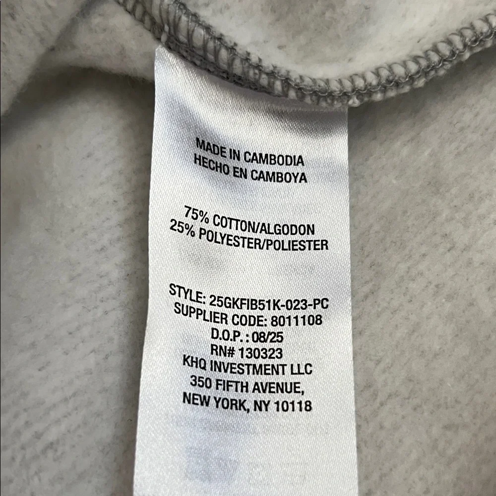 GAP Kids Gray Fleece Hoodie